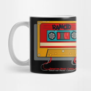 cassette Rancid tomorrow never comes design Mug